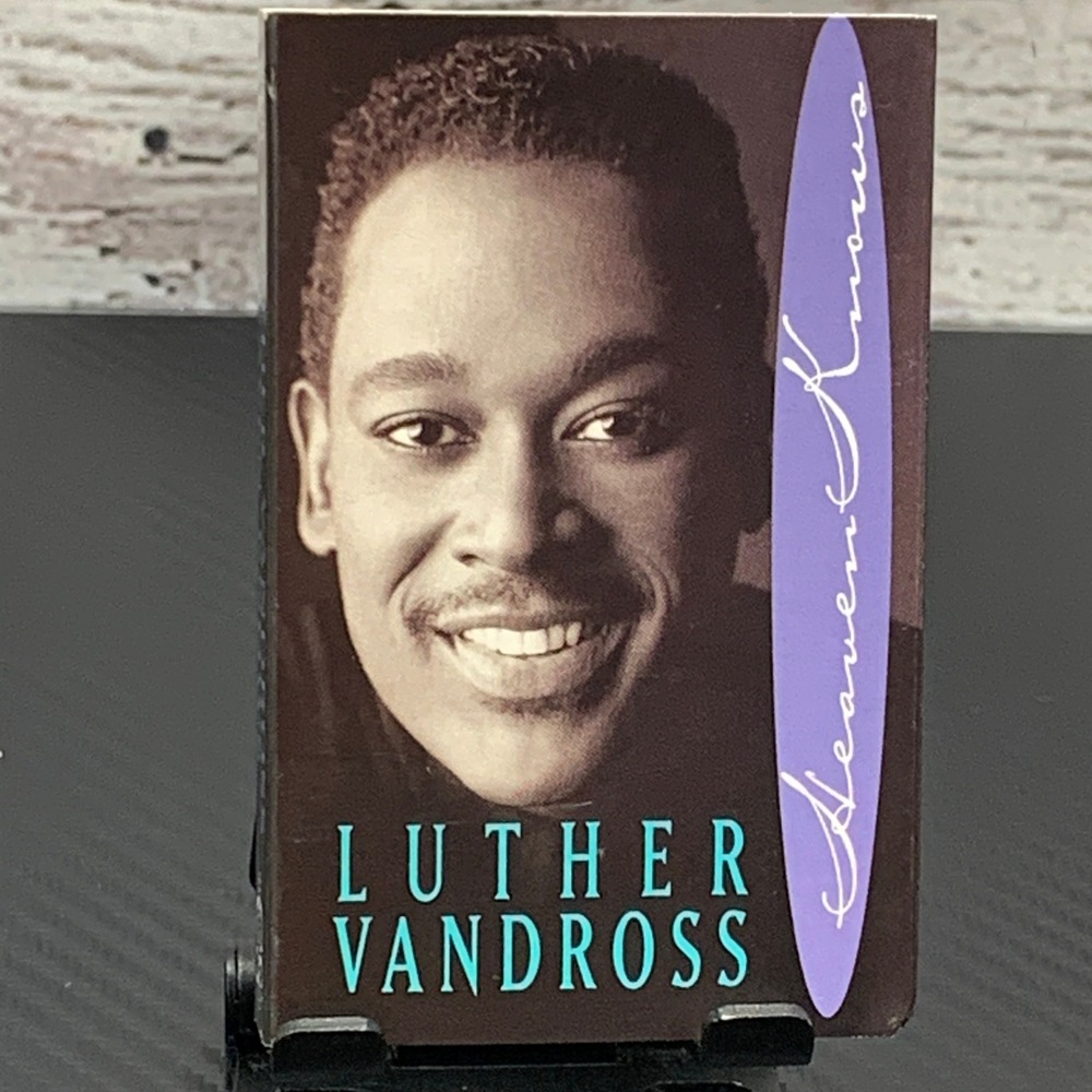 Luther Vandross - Heaven Knows Remix [Cassette Tape 1993 Single]‎ Epic Records